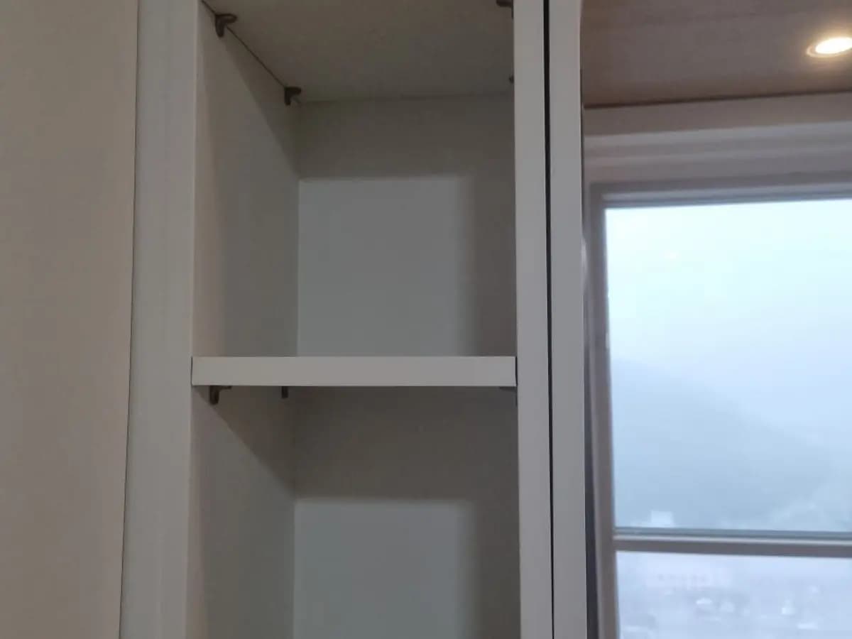 싱크대 하부장 · 문짝 리폼 시공 후